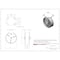 Service Caster Tool Box Caster Wheel Set 6'' Semi Steel Cast Iron Swivel Casters, 4PK TOOL-SCC-30CS620-SSR-TLB-2-R-2 - alternate 3